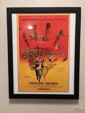 Invasion Of The Body Snatchers Framed 8.5x11 Inch Art Print